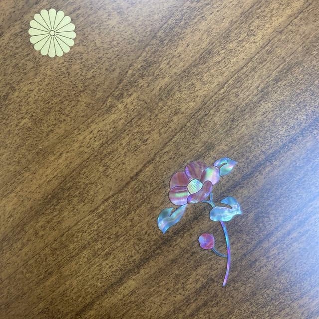 Amazon｜高岡漆器 梅型盆 椿 螺鈿細工｜トレイ・盆 オンライン通販