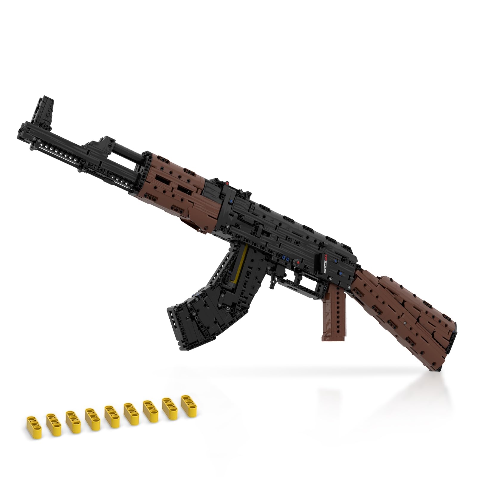 Amazon.com: Sosuy Building Block Gun Sets, AK-47 DIY Shootable