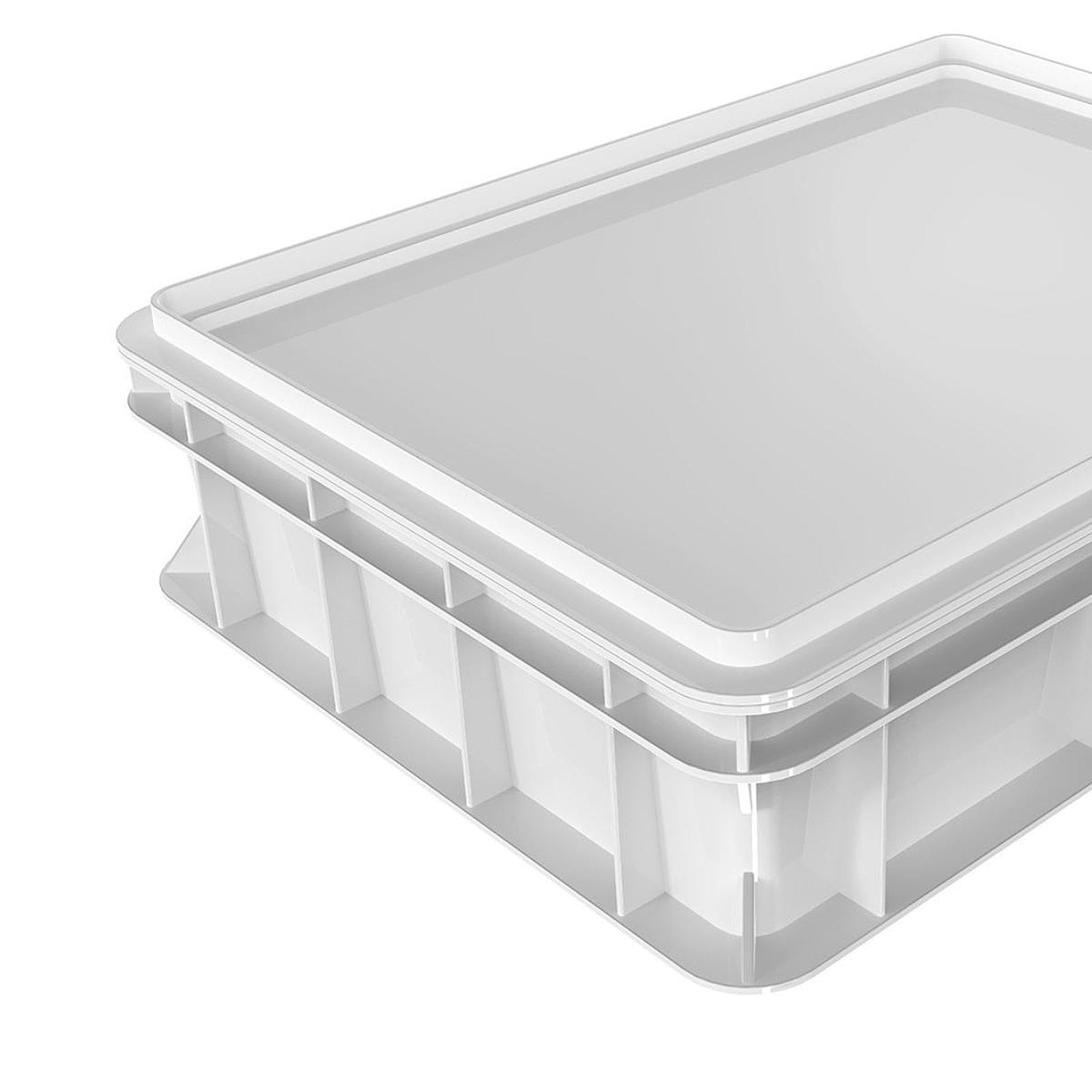 Pizza Gärbox, Stabil, Leicht zu Reinigen, Rechteckiger Aufbewahrungsbehälter, Pizza Wendebox für Restaurantküche, S