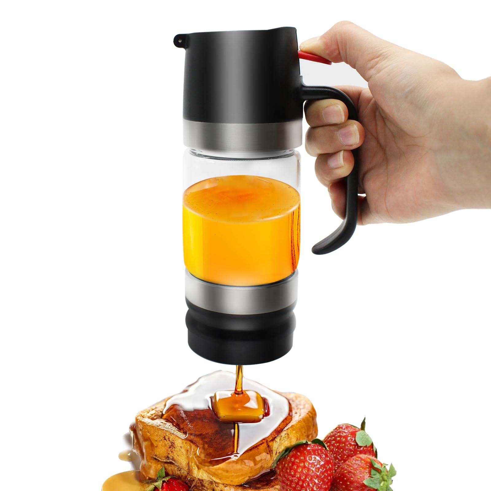 PinDaito Distributeur de Miel en Verre Anti-goutte, Pot de | FindTheDeal
