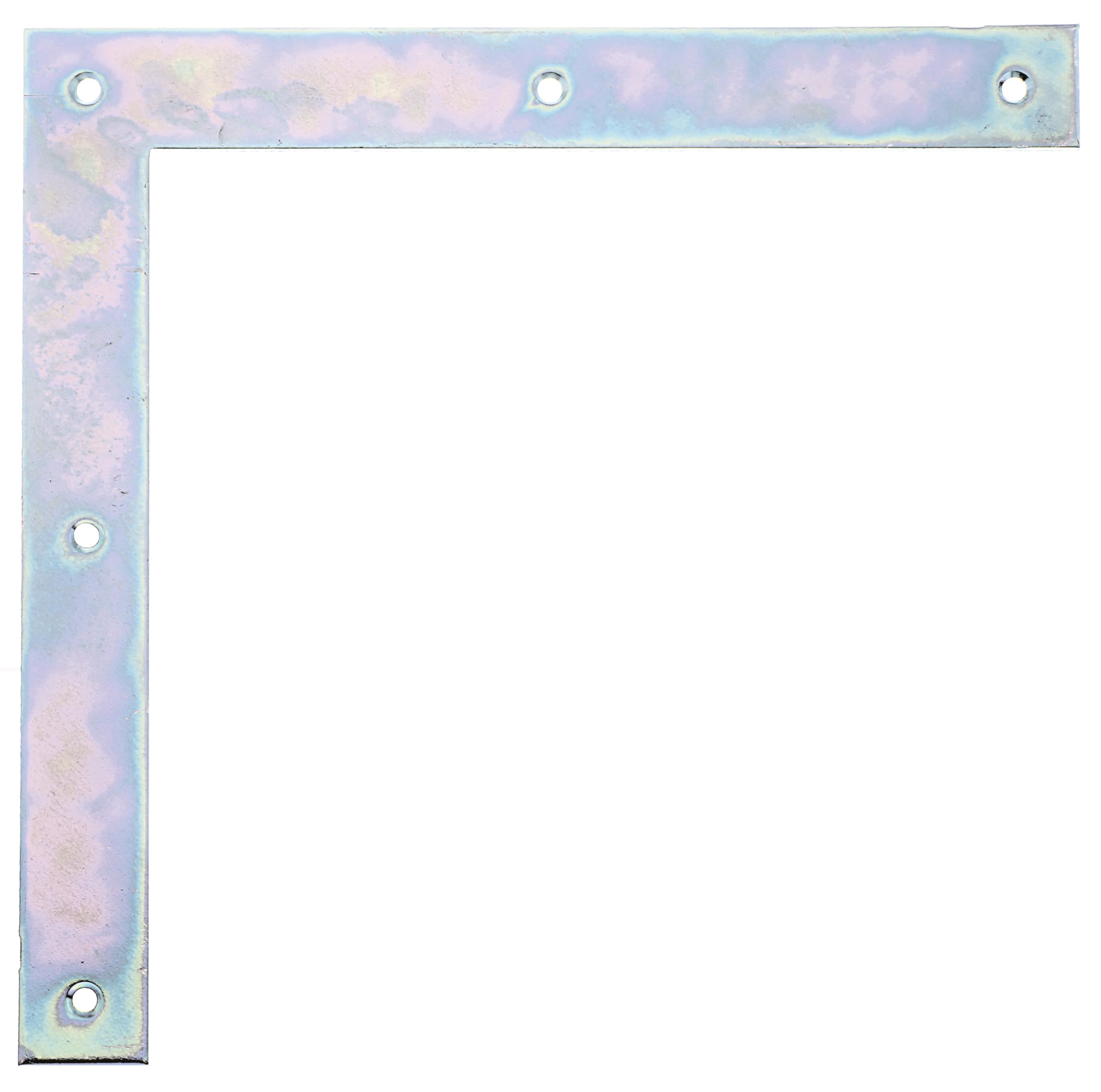 Alberts 844943 Tor-Winkel | galvanisch verzinkt, Dickschichtschutz | 250 x 250 x 30 mm | 10er Set