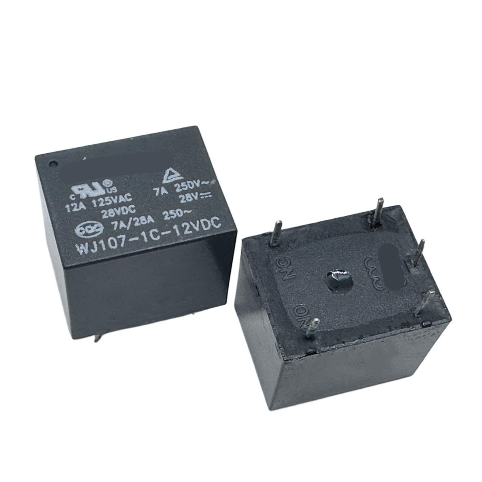 YZWRWRMKTB 1pc WJ107-1C-12VDC (T73C-12V/24V) Relay 5pins