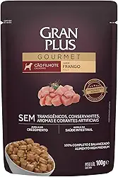 Granplus Ração Úmida Granplus Menu Para Cães Filhotes Sachê Sabor Frango - 100G