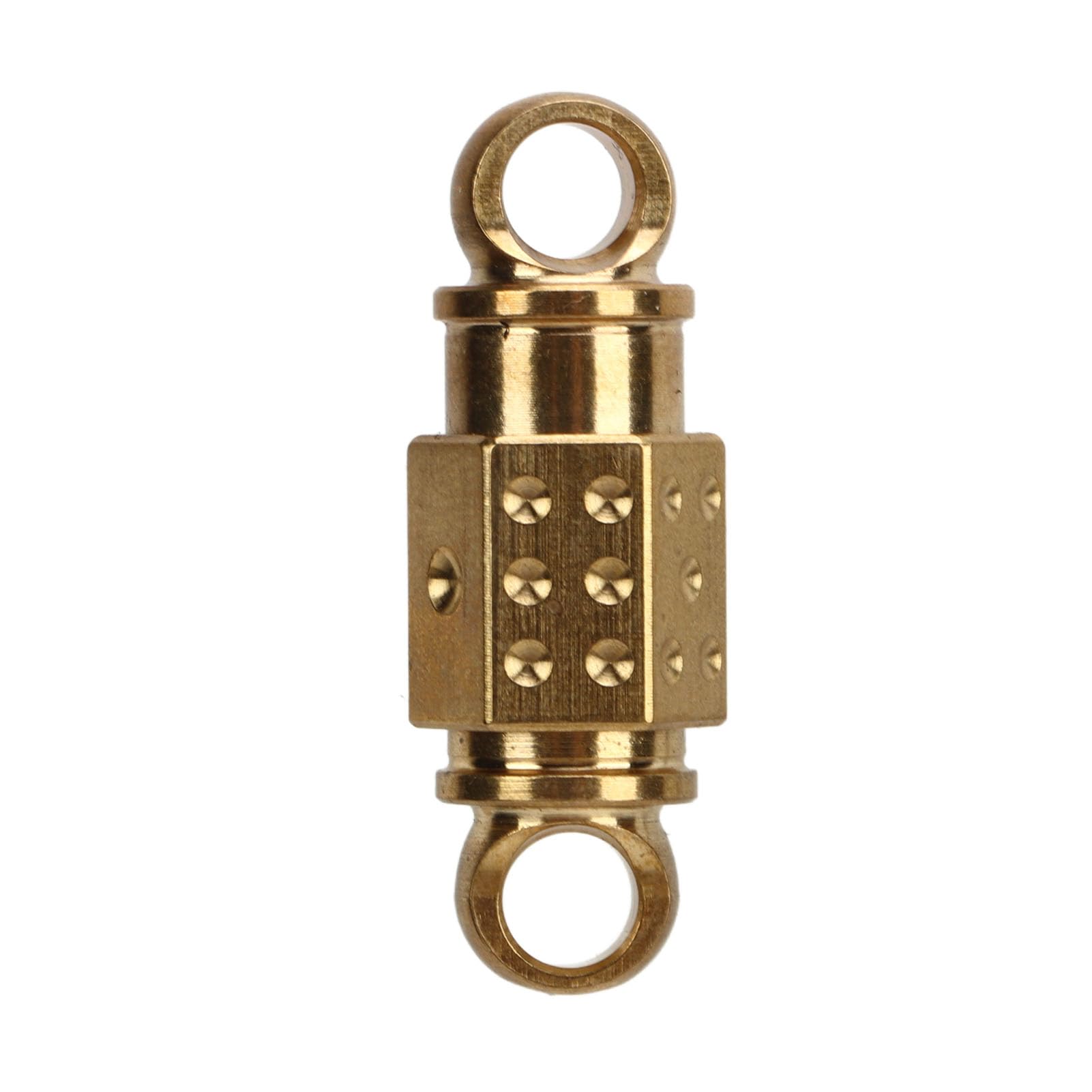 ZIZEV Quick Release Key Chain Firm Secure Key Chain Snap Lock Holder Resistant Brass With 2 Key Chains Home