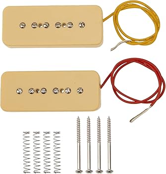 Amazon.co.jp: Yootones P90 ピックアップ ブリッジ&ネック