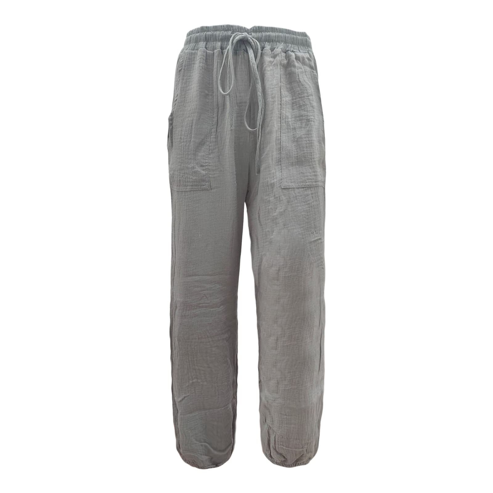 Harpily Summer Wide Leg Pants for Women Work Business Casual High Waisted Straight Pants Flowy Trousers Office