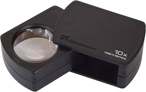 ESCHENBACH Lupa de inspección plegable de plástico 10 aumentos 1109-10
