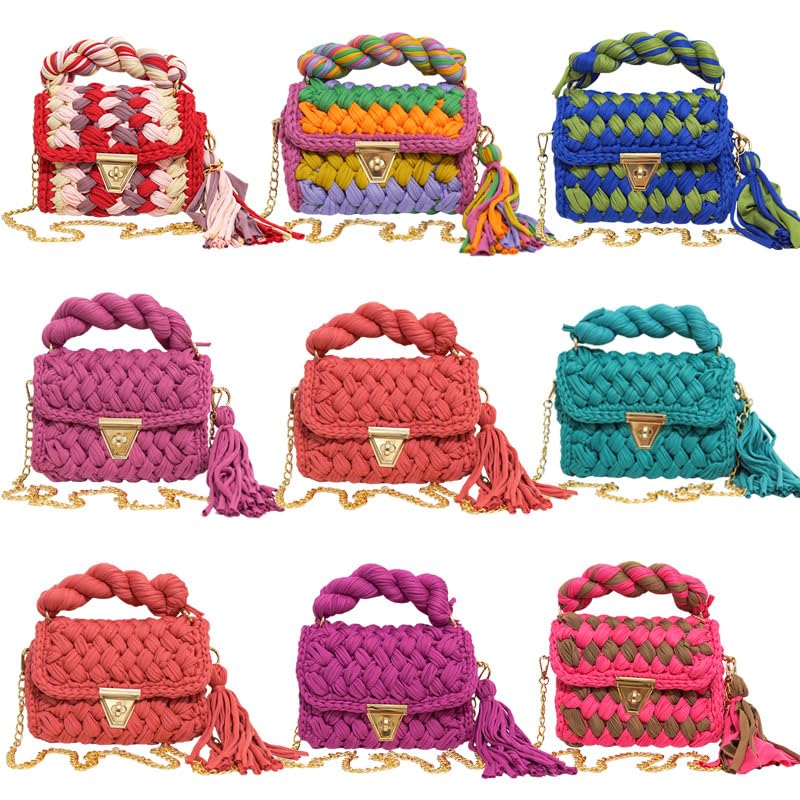 Women's Large-Capacity Straw Woven Tote - Shoulder Bag for Summer Beach Vacation, Chic Weaving Design 7.87 * 9.84inch -B2