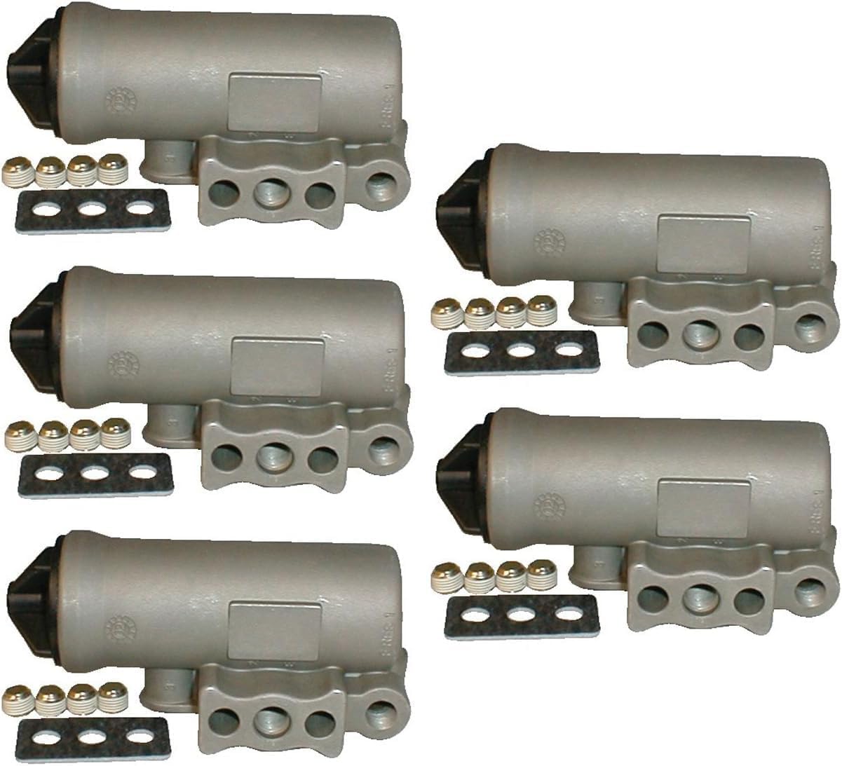TORQUE 5 PCS 275491 D-2 Air Compressor Governor - Replaces Bendix 275491, 102178, 275200, Haldex 275491RX, Automann 170.275491, Euclid EBN275491N, Kenworth K29566, Volvo V1110190
