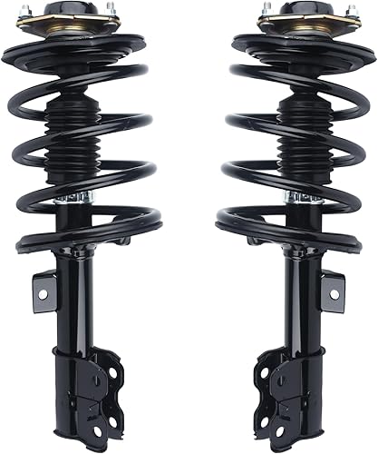 Autoround 271427 271426 Amortiguador completo delantero izquierdo y derecho compatible con modelos Nissan Altima 2002 2003 2004 2005 2006 2.5L