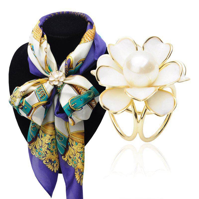 UJEAVETTE® 3-Ring Flower Brooch Scarf Clip Buckle WomenS Jewelry Flower Brooch Pin (B0BT1J6SGR) Amazon Price History, Amazon Price Tracker