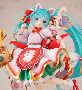 【新品】初音ミク　招きミクVer. 1/7 KADOKAWA特典付き KADOKAWAより「初音ミク 招きミクver.」が1/7スケールフィギュア