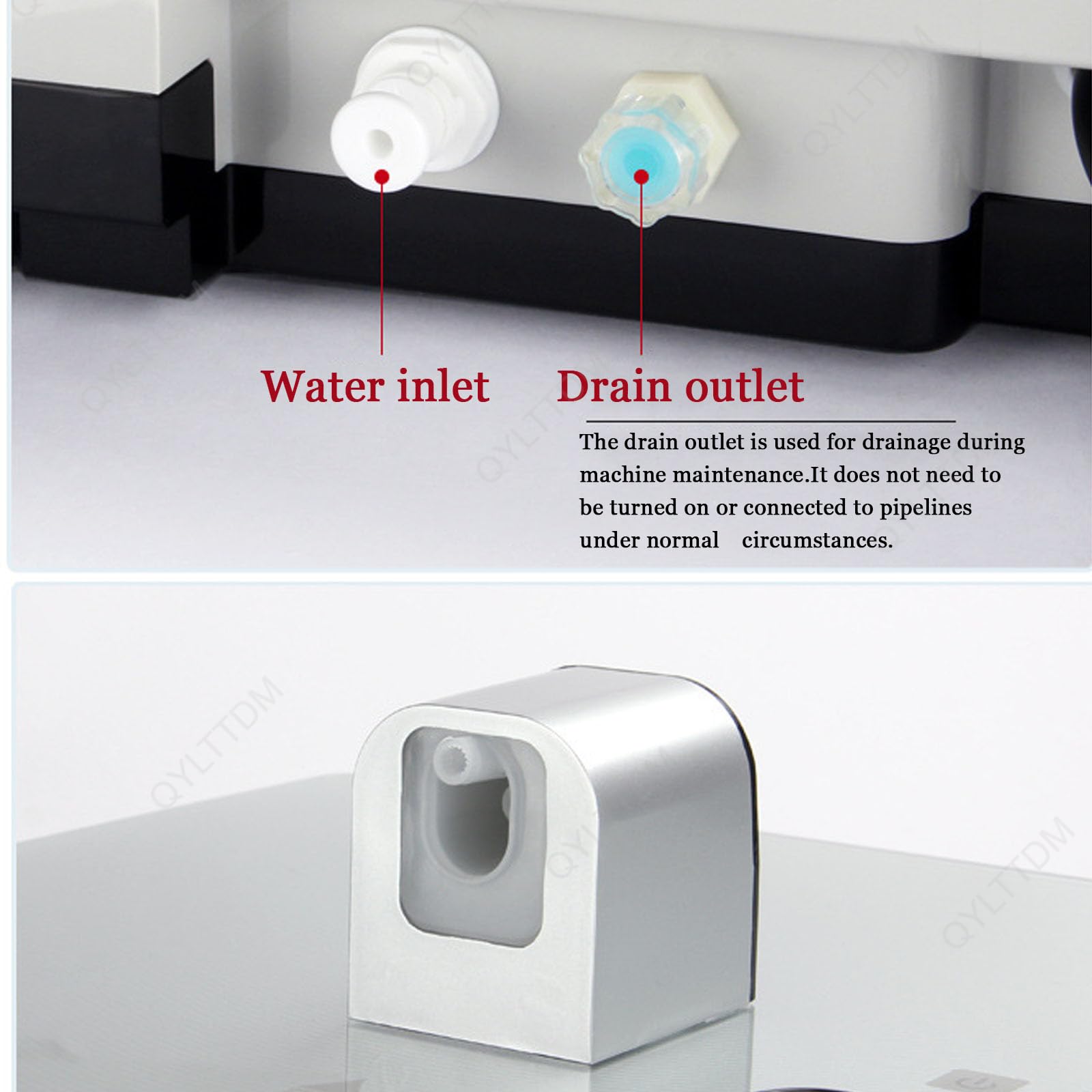 Naścienny dozownik wody, gorące i zimne temperatury, natychmiastowe nagrzewanie, idealny do biura, salonu, sypialni, kuchni