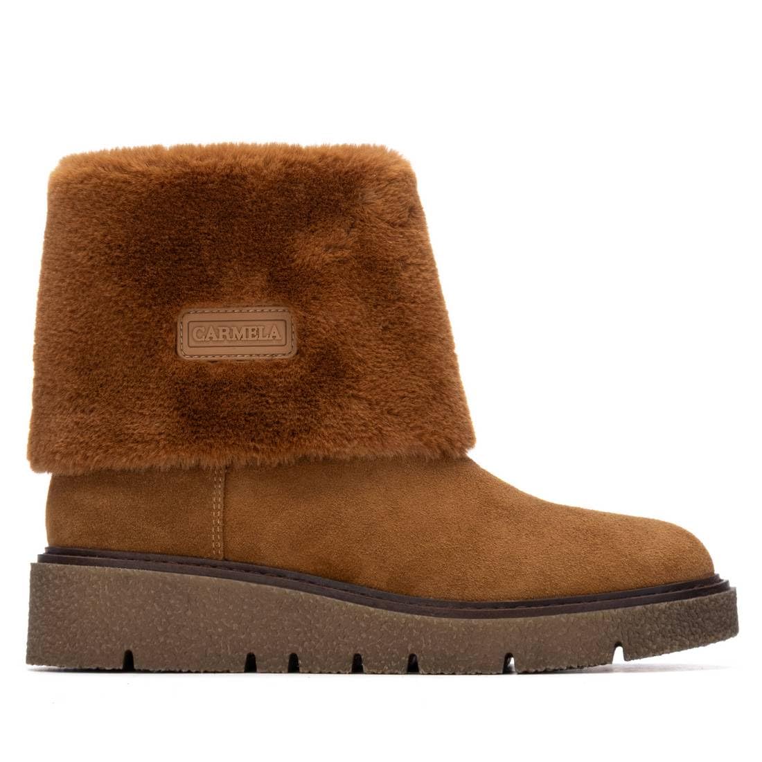 Bottines femme camel chaussures polyvalentes et légères Carmela taille 36 - 6