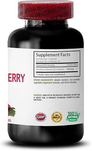 Miniatura 4 de Cápsulas de extracto de baya de espino - EXTRACTO DE BERRIES DE ESPINO - Polvo de extracto de bayas, suplemento antioxidante para la piel,