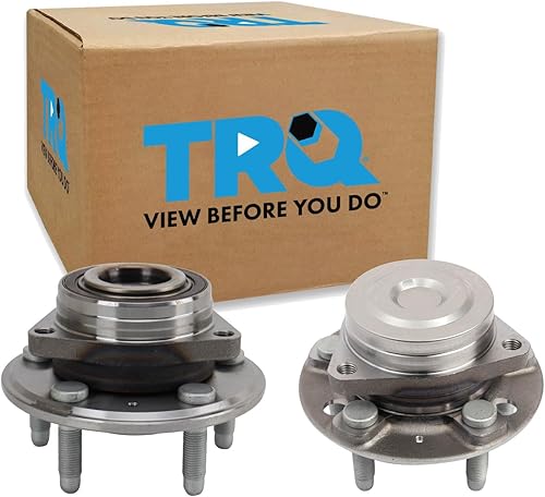 Miniatura 86 de TRQ Par de conjunto de cubo de cojinete de rueda delantera izquierda derecha, 2 piezas compatible con Lexus GX460 2003-2009 GX470 2003-2023 Toyota