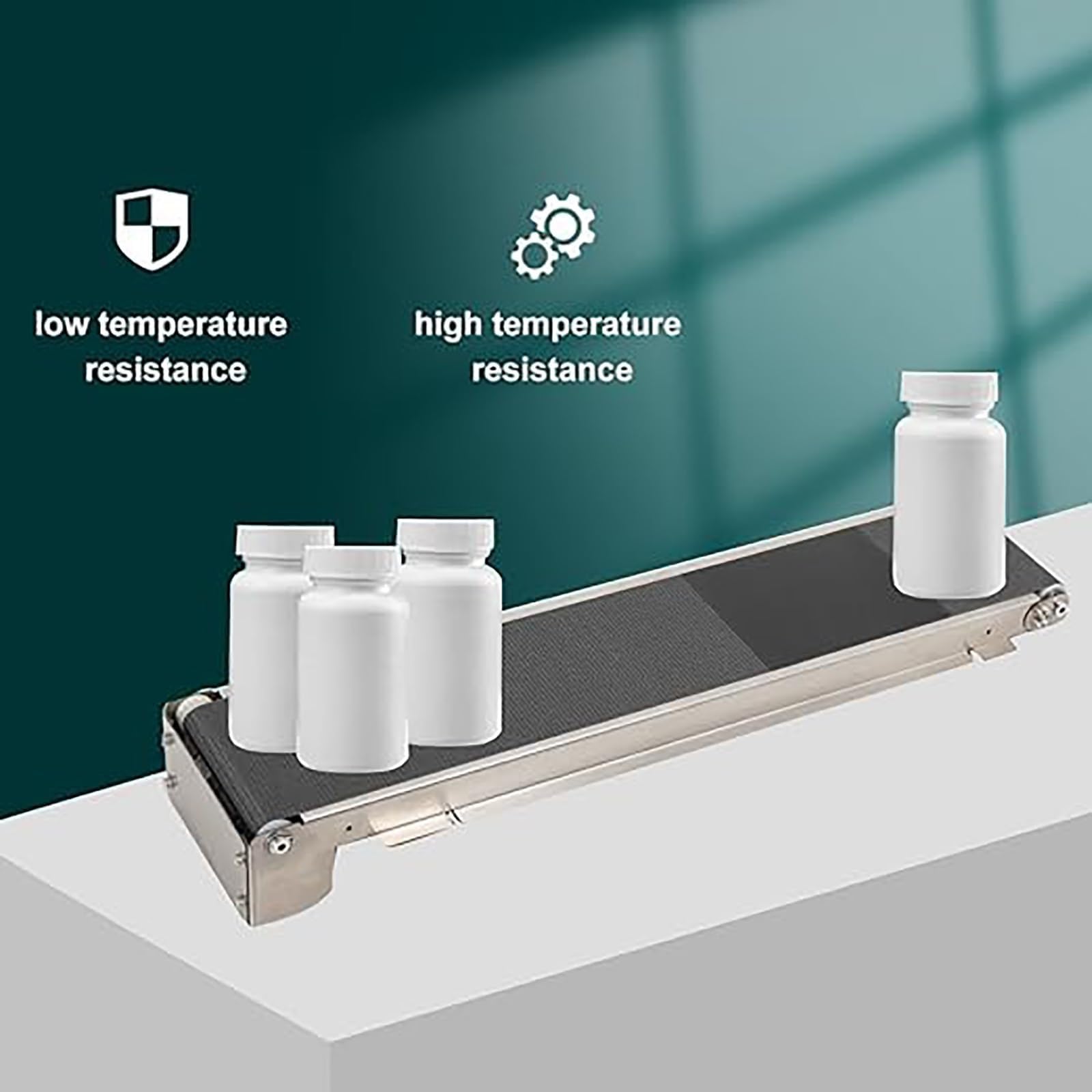 Verstellbares elektrisches Mini-Förderband für Logistik und Produktionslinie, 5 kg Tragkraft, perfekt für Kleinteilehandhabung und effizienten Materialtransport