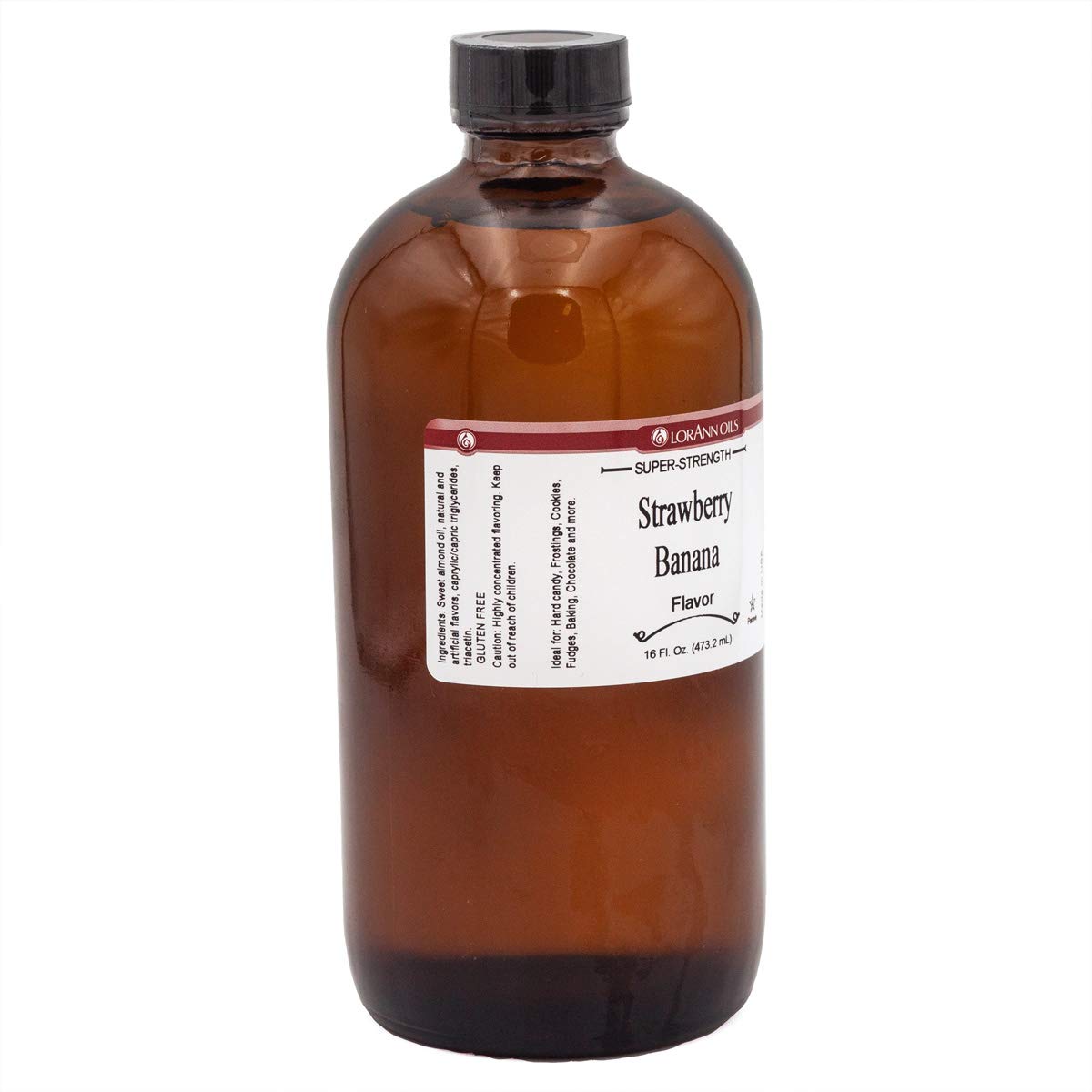 LorAnn Strawberry Banana SS Flavor, 16 ounce bottle