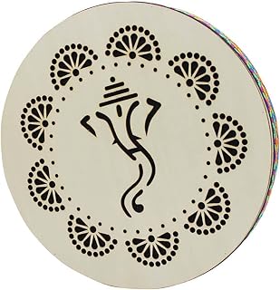Wooden Ocean Drum Rain Disk, 10 Inch Stream Rain, Sound Healing Wave, Gift for Yoga Meditation, Pleasant Sound Release Pressure, for Mind & Body