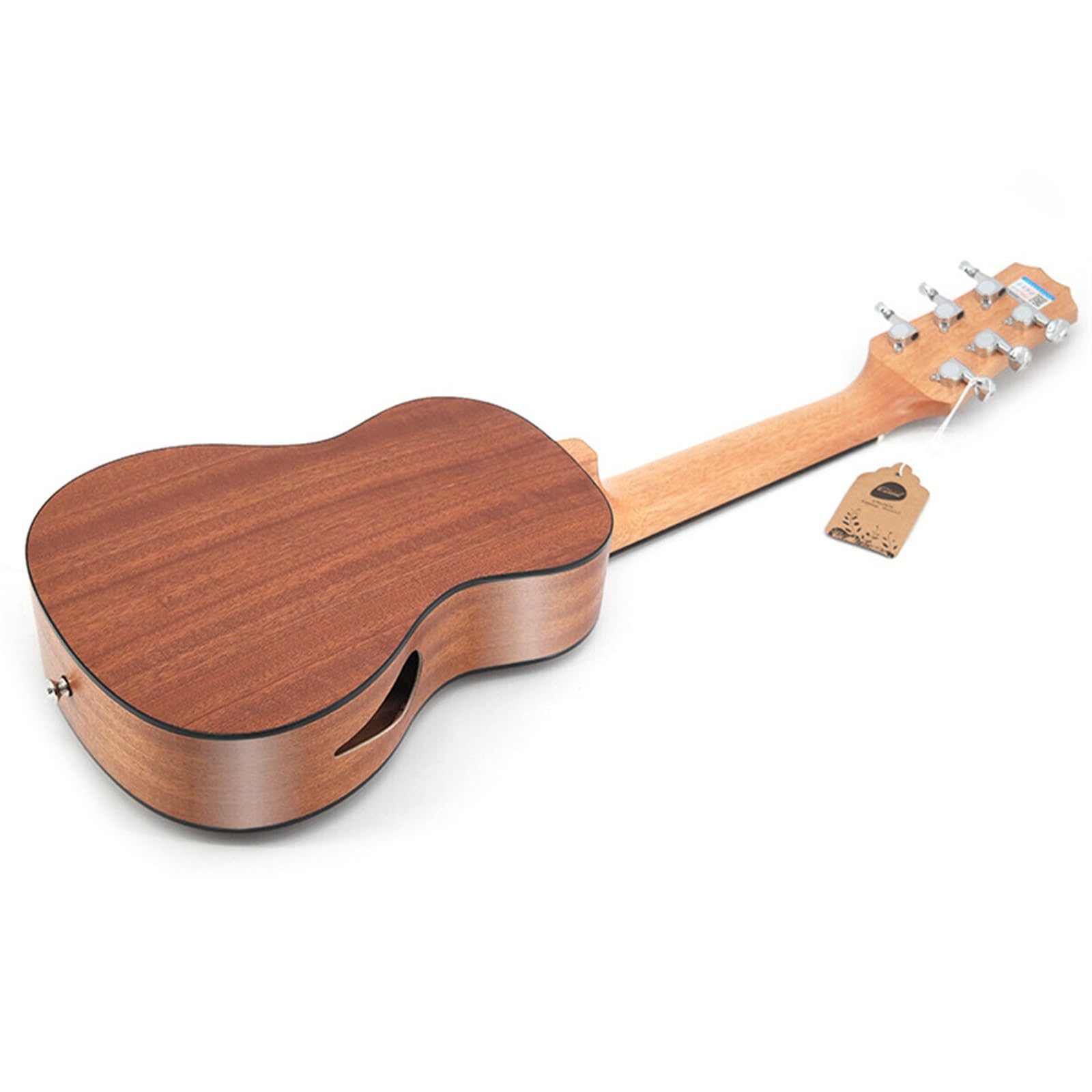 Chitarra Professionale A 6 Corde Ukulele Sapele Da 28 Pollici