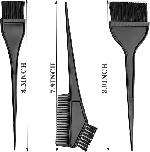 12Pcs Professional Salon Hair Coloring Dyeing Kit — close-up of materials and construction quality