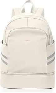 coofay Gym Backpack For Women Waterproof Sports Backpack With Shoe Compartment Lightweight Travel Backpacks Small Gym Bag Dance Volleyball Backpacks