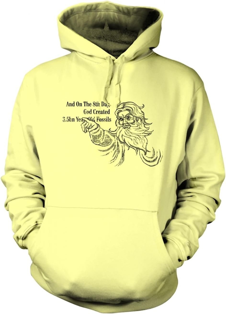 8th Day Creation Hoodie - Fizzy Lemon XX Large (52" Chest)