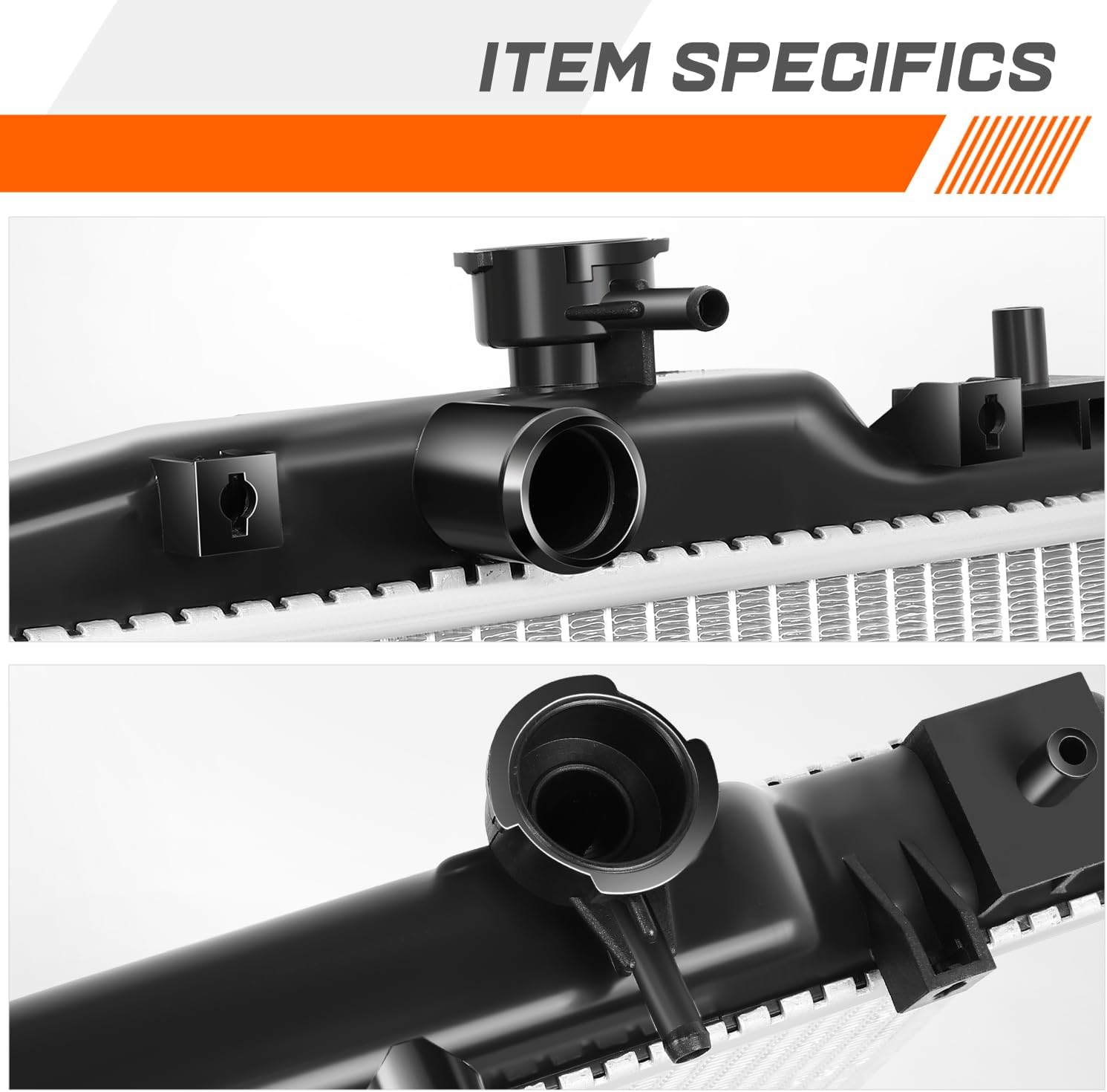 DPI-2354 Full Aluminum Core Cooling Radiator Compatible with 01-05 Honda Civic 1.7L AT