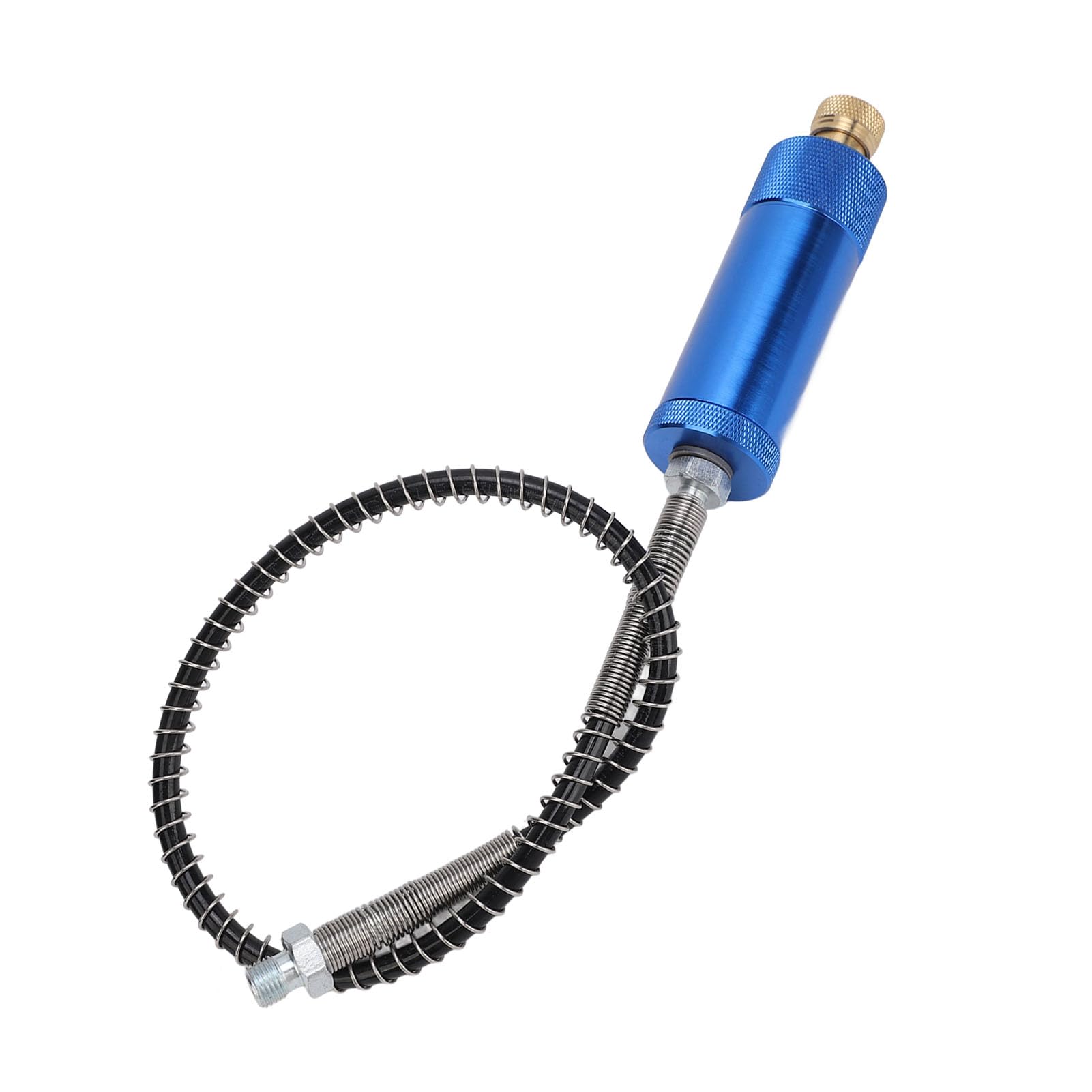 Filtro separatore acqua-olio con connettore da 8 mm, filtro per pompa compressore d’aria a carbone attivo, separatore olio-acqua ad alta pressione per pompa manuale PCP e compresso