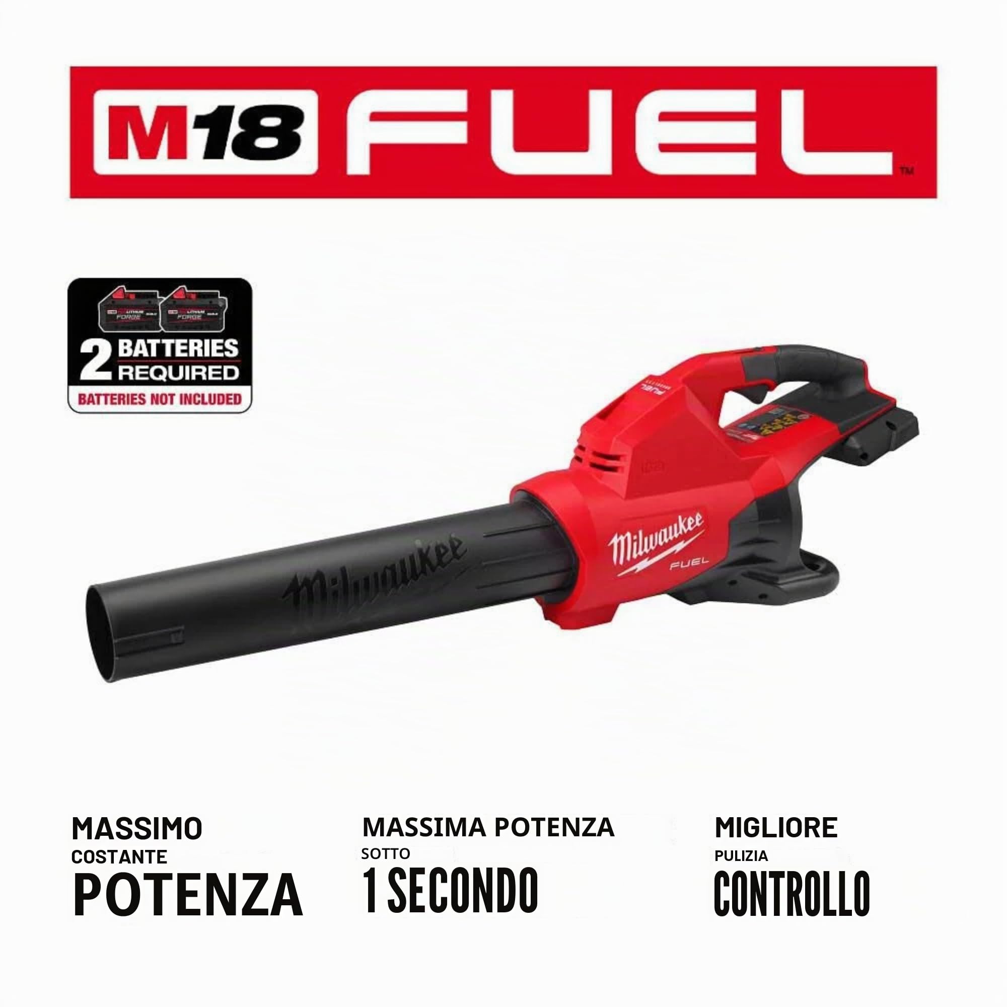 Milwaukee Soffiatore a Doppia Batteria 2824-20 M18 Fuel™