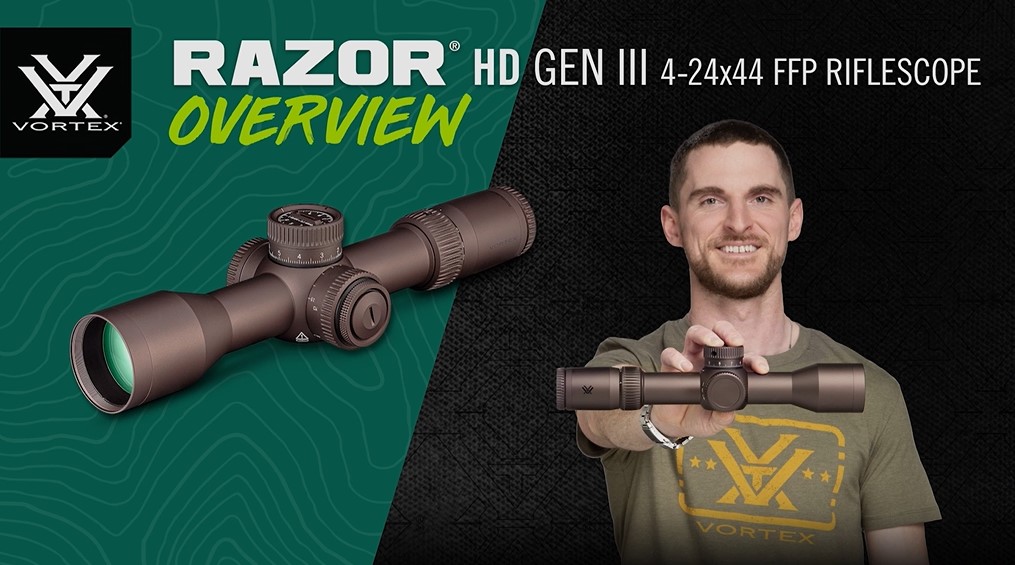 Amazon.com : Vortex Optics Razor HD Gen III 4-24x44 First Focal