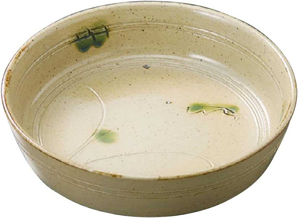 Yamasita Craft 11036110 Ash Glaze, Pampas Grass 6.0 Orientation, 7.2 x 7.2 x 2.0 inches (18.3 x 18.3 x 5.2 cm)