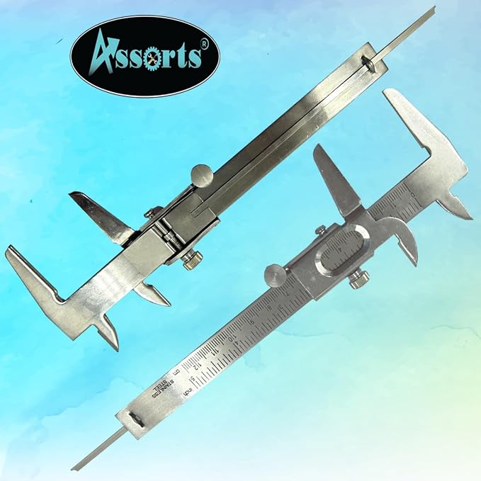 Calibrador Vernier Mecánico Profesional Métrico e Imperial miniatura 4