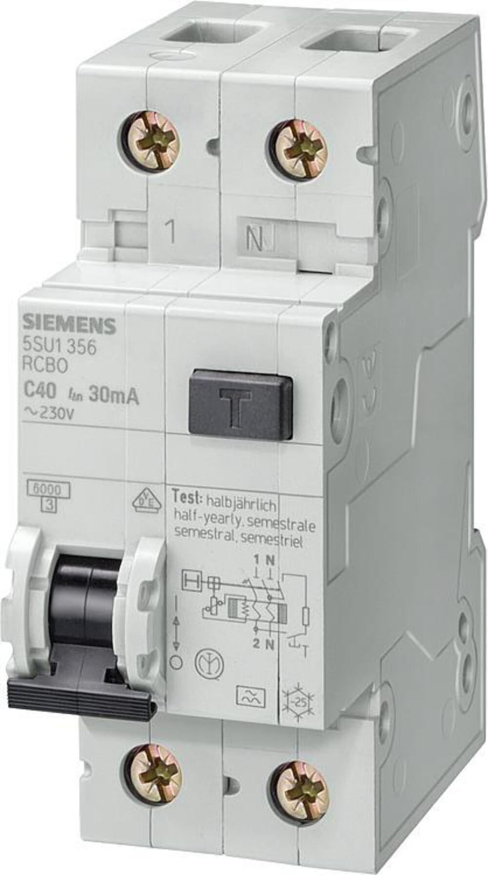 Siemens - Diferencial combinación 32a 2m 30ma 6ka-b