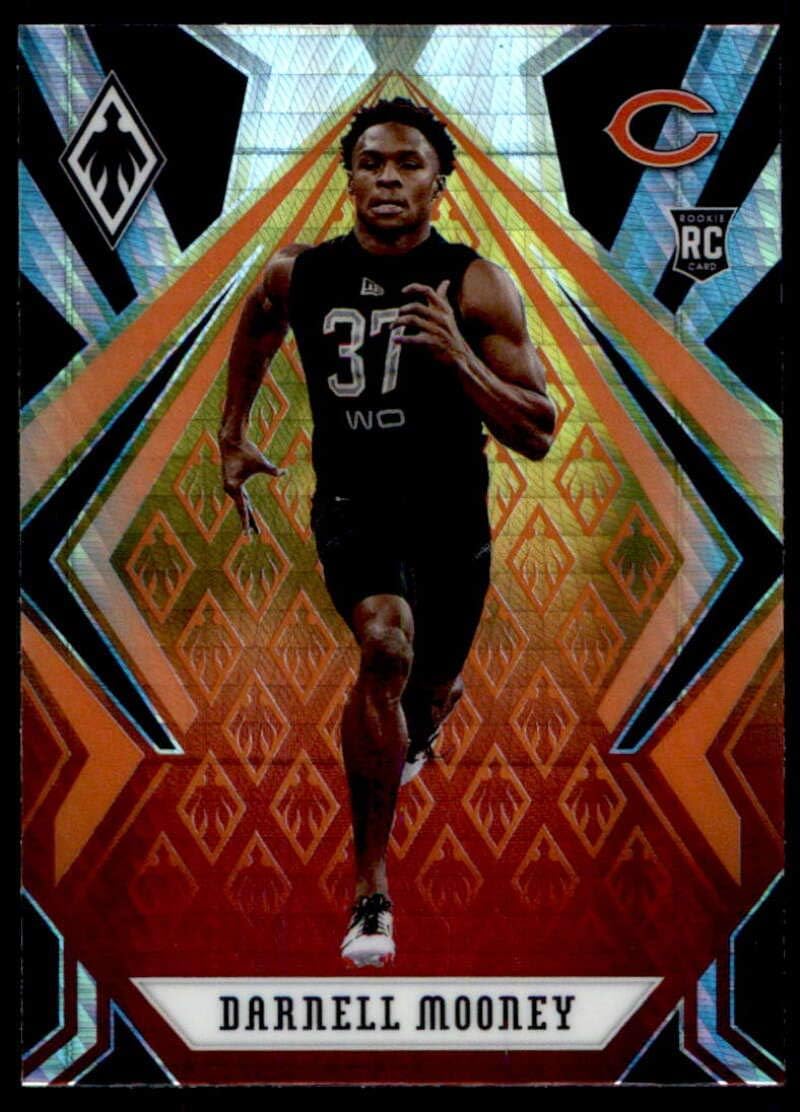 Football NFL 2020 Panini Phoenix Fire Burst #179 Darnell Mooney RC Bears
