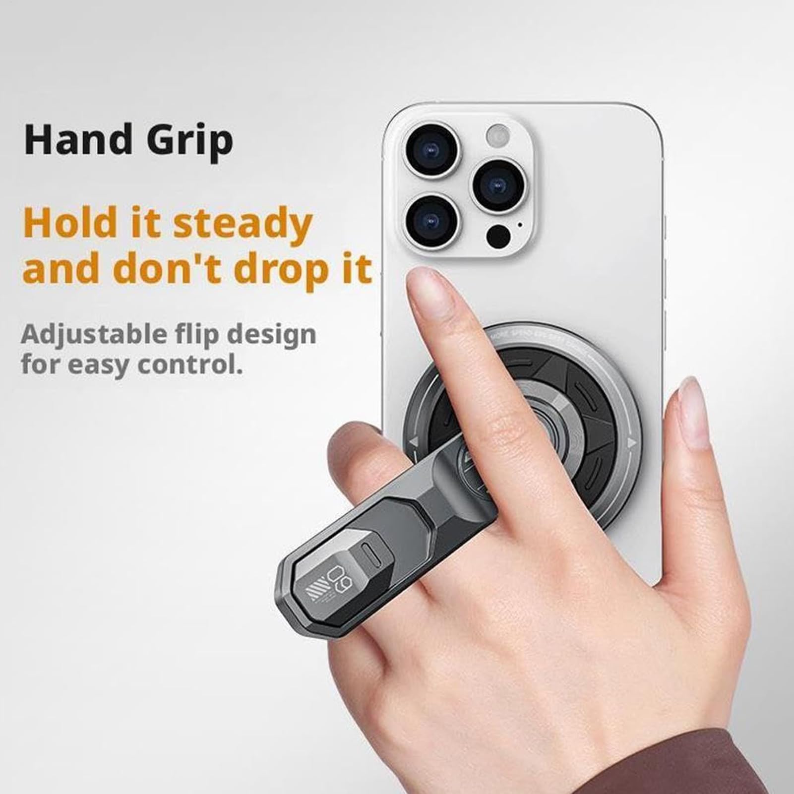 Soporte magnético para móvil Base de Smartphone Giratoria 360° para | Soporte Magnético Escritorio Smartphone Transmisión En Grabación Navegación Entretenimiento Para Mesa Salpicader