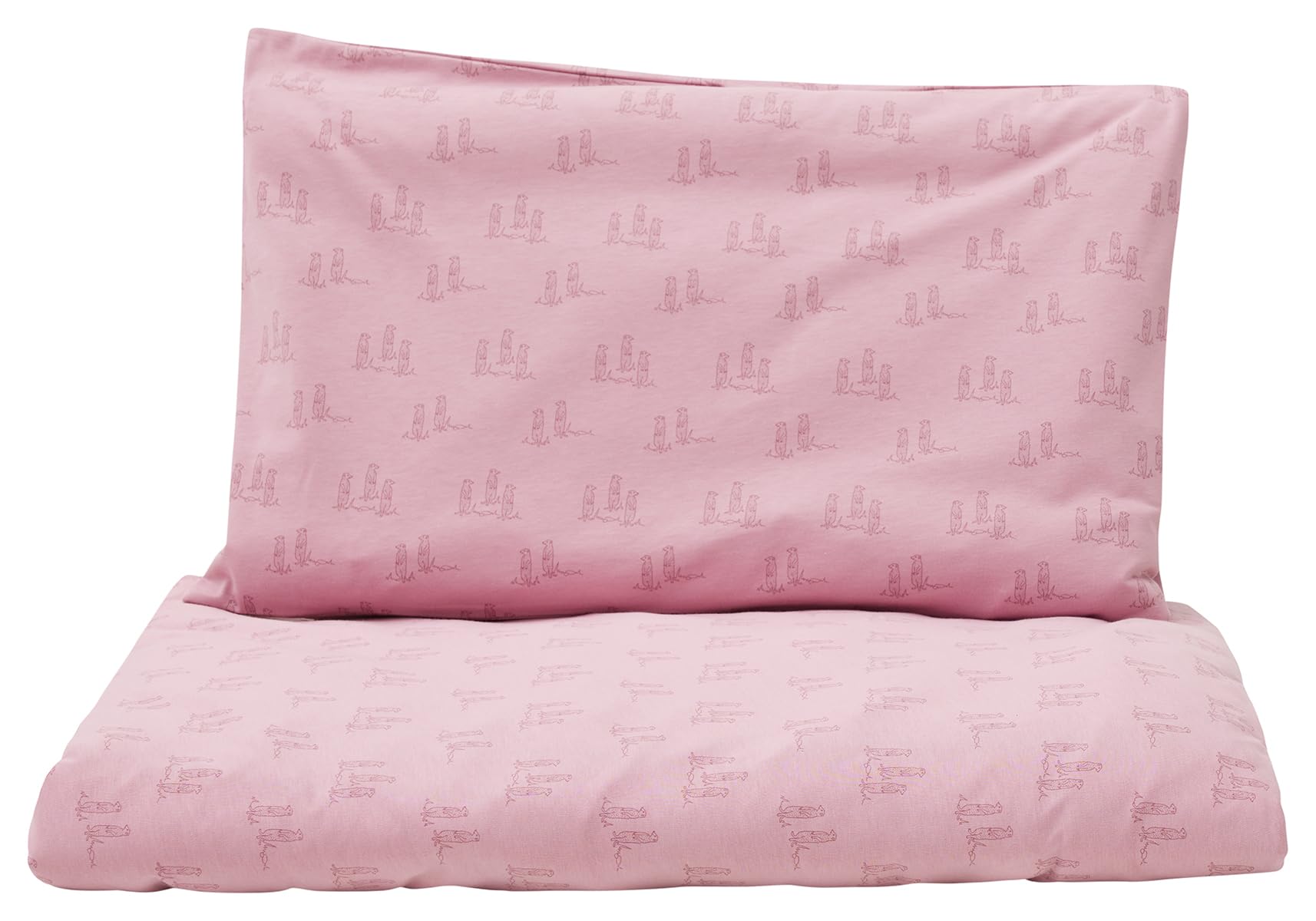 Kinder Jersey Bettwäsche-Set aus Bio Baumwolle 100 x 135cm, Kissen 40 x 60cm, GOTS zertifiziert