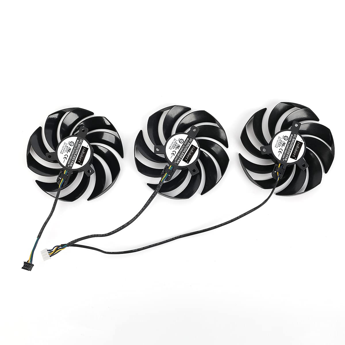 inRobert PLD09210B12HH Graphics-Card-Fan for MSI RTX 3070 3080 3090 Ti Gaming X Trio GPU Cooling Fan
