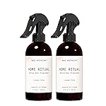Muse Apothecary Home Ritual Active Odor Eliminator Spray - Furniture Deodorizer Spray & Bathroom Odor Eliminator for Home - Essential Oil Air Freshener - 4oz, Lavender Fields
