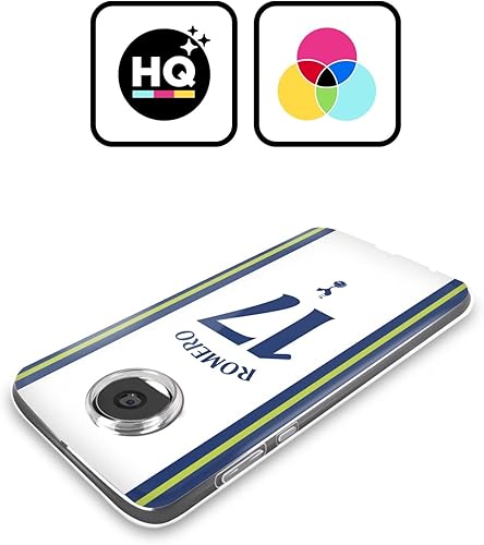 Miniatura 2 de Head Case Designs Officially Licensed Tottenham Hotspur F.C. Cristian Romero 202223 Players Home Kit Soft Gel Case Compatible with Motorola Moto