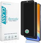 [2 Pack] Bencuku Privacy Screen Protector for Samsung Galaxy S25 FE Anti Spy Tempered Glass, Anti Scratch, Bubble Free