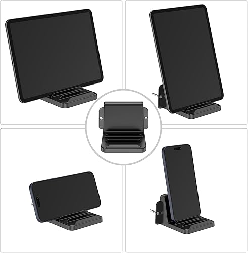 Miniatura 2 de Soporte de pared para tabletas, soporte de computadora ajustable para tabletas, teléfonos, lectores electrónicos