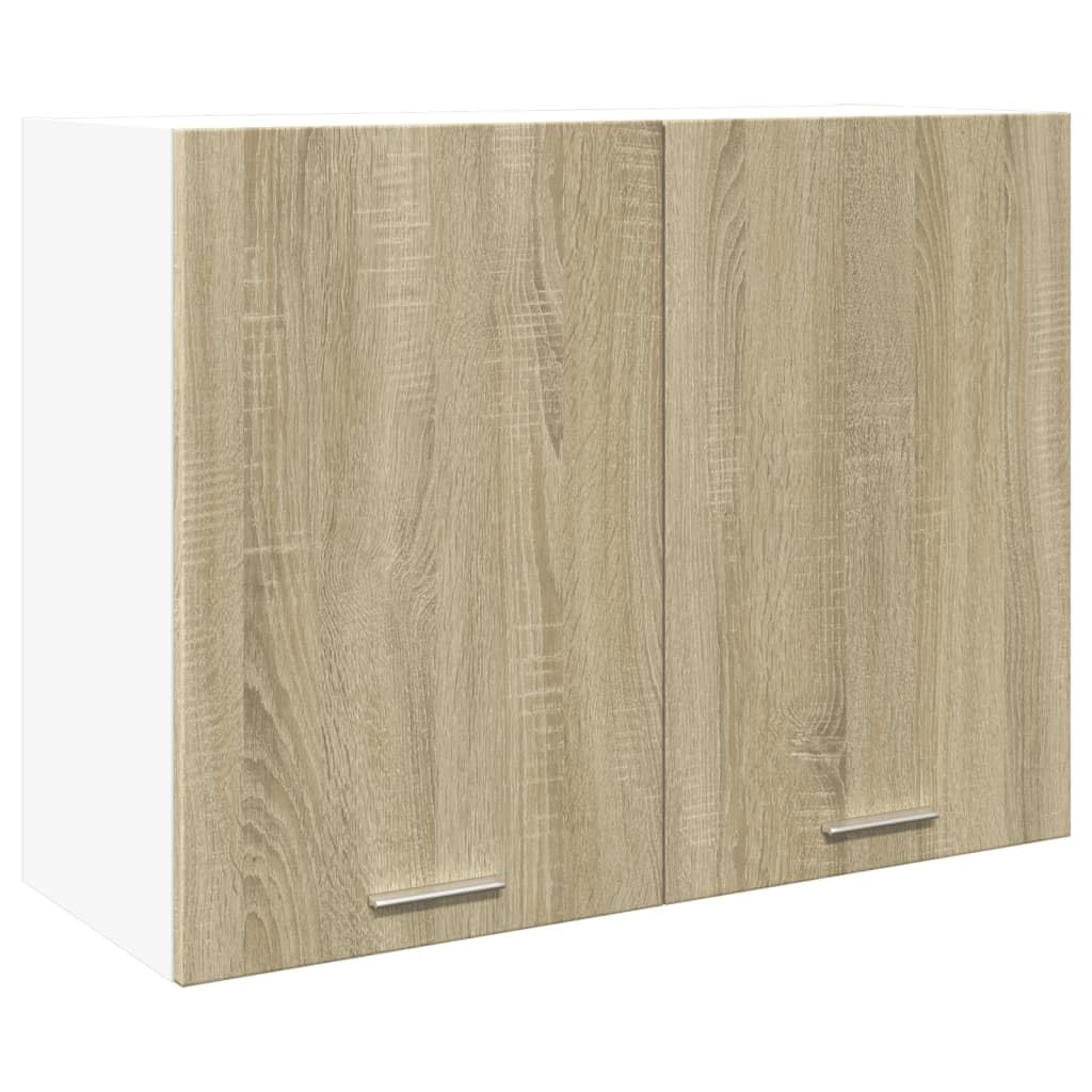 vidaXL Hanging Cabinet Lyon Sonoma Oak 80x31x60 cm Engineered Wood — image 1