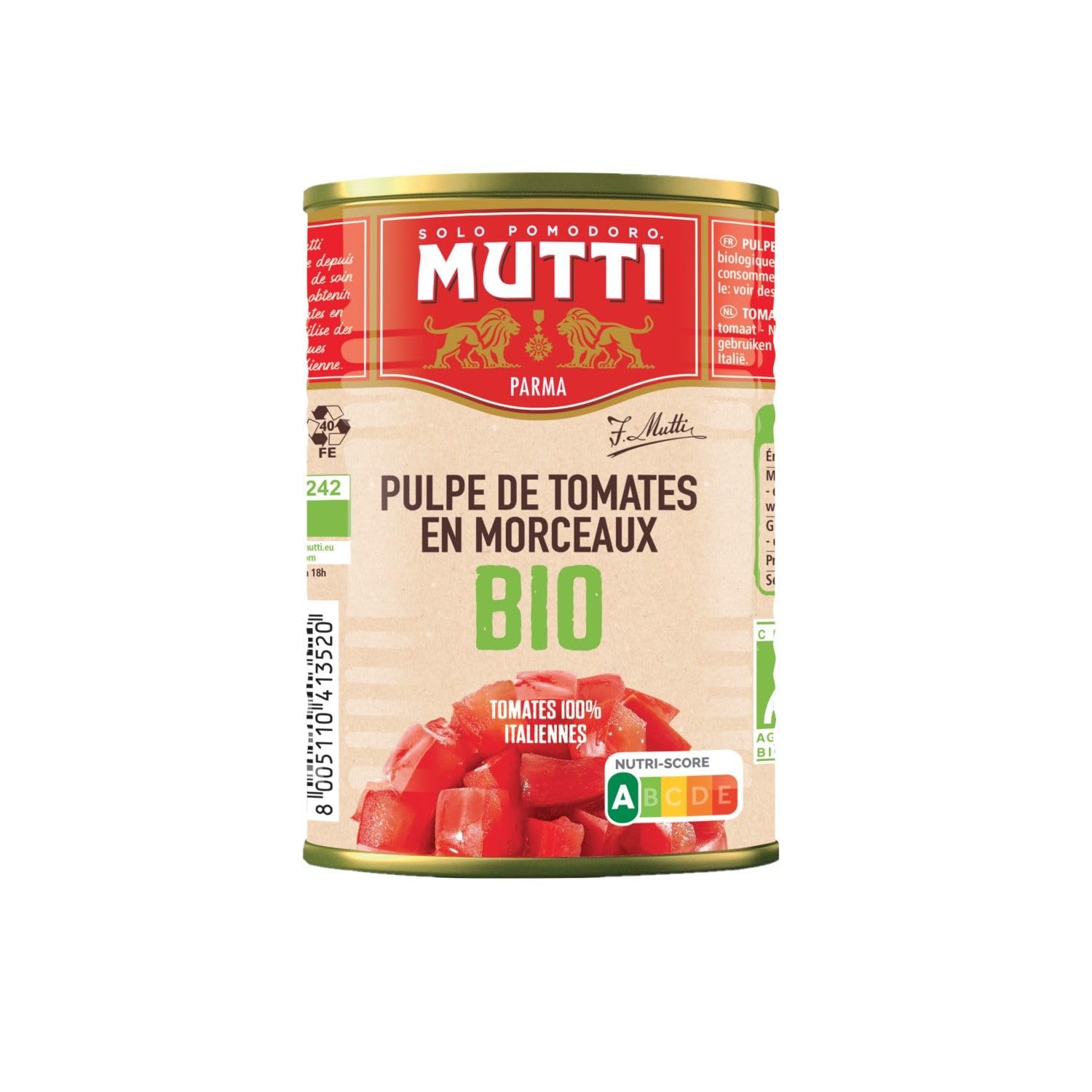 Mutti Tomatenkonserve, Stücke 400 g
