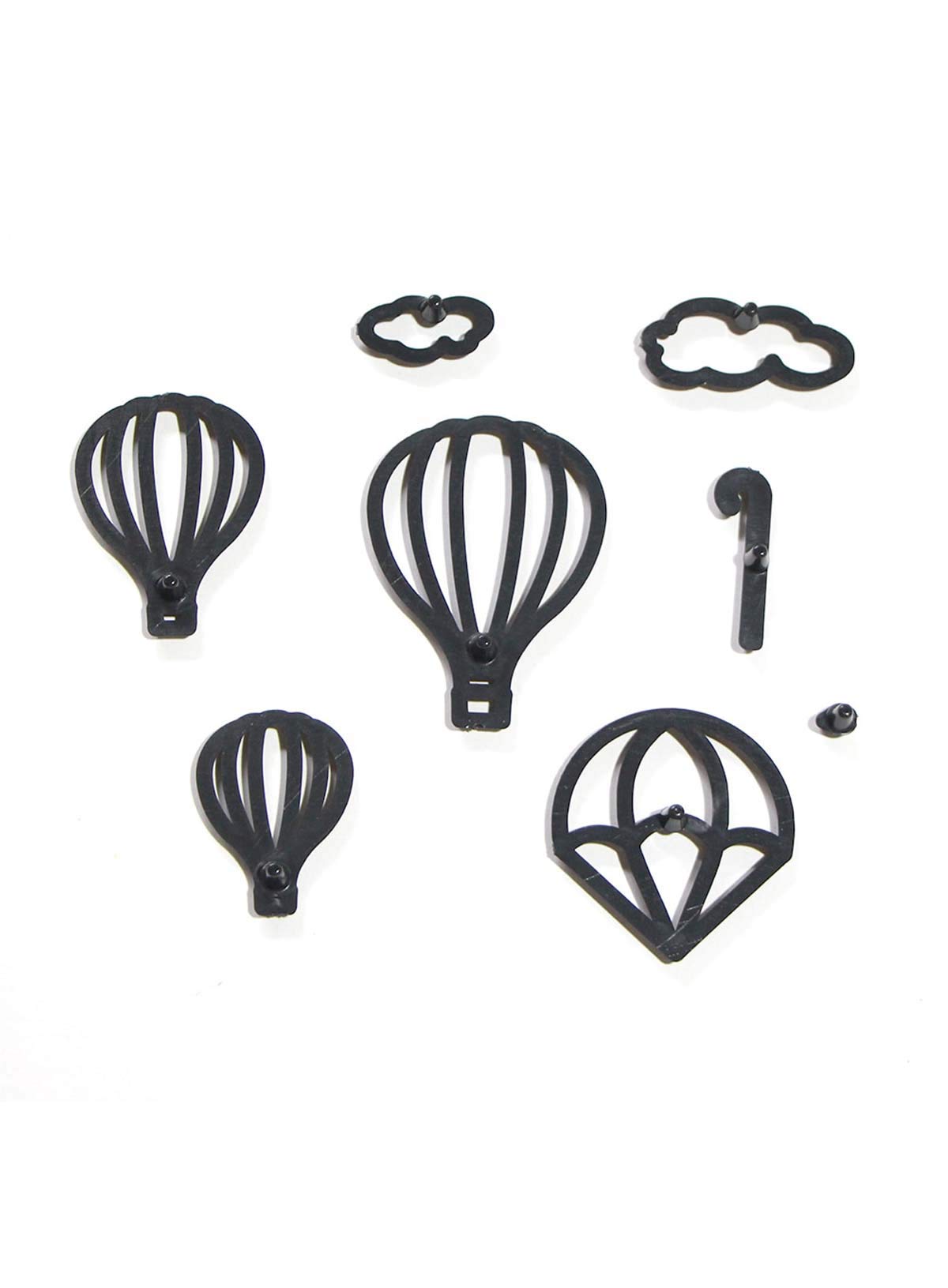 Bakell Hot Air Balloon Cookie Cutter - Stainless Steel Cutter For Cookies, Fondant & Craft Projects