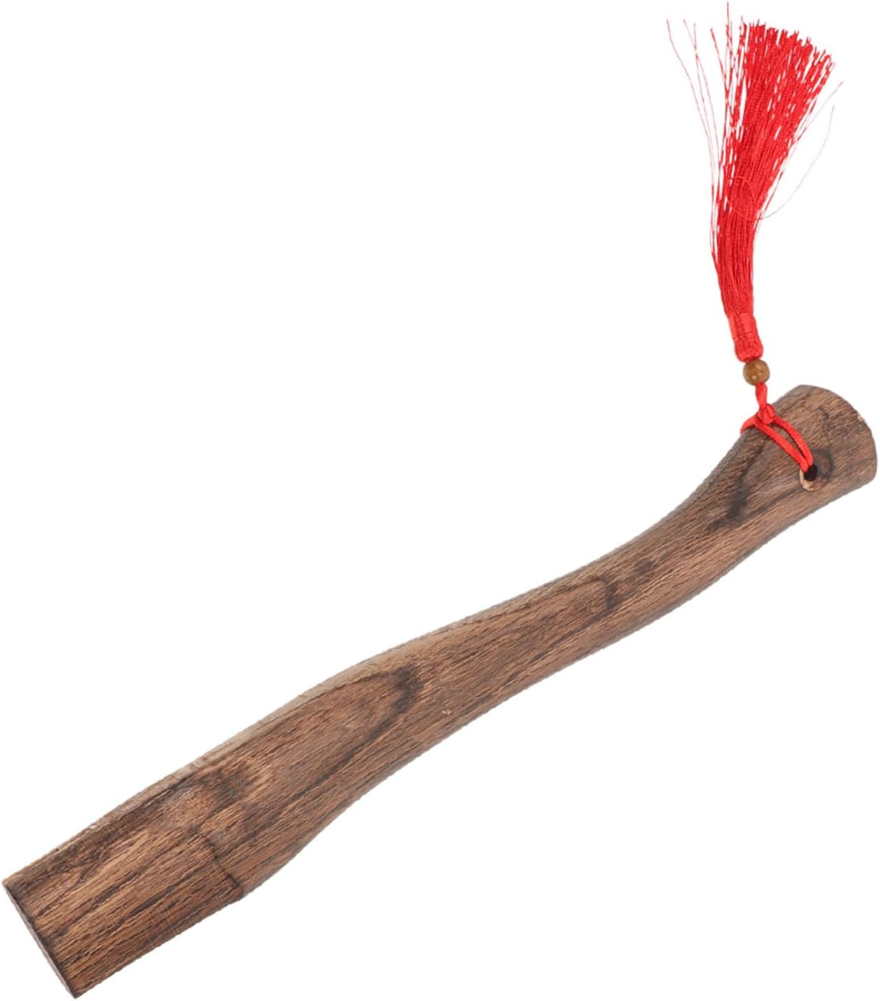 Replacement Wood Axe Handle for Hatchet – 26Cm Carbonized Hardwood with Red Cord, Sturdy Outdoor Camping Tool Accessory with Wooden Included