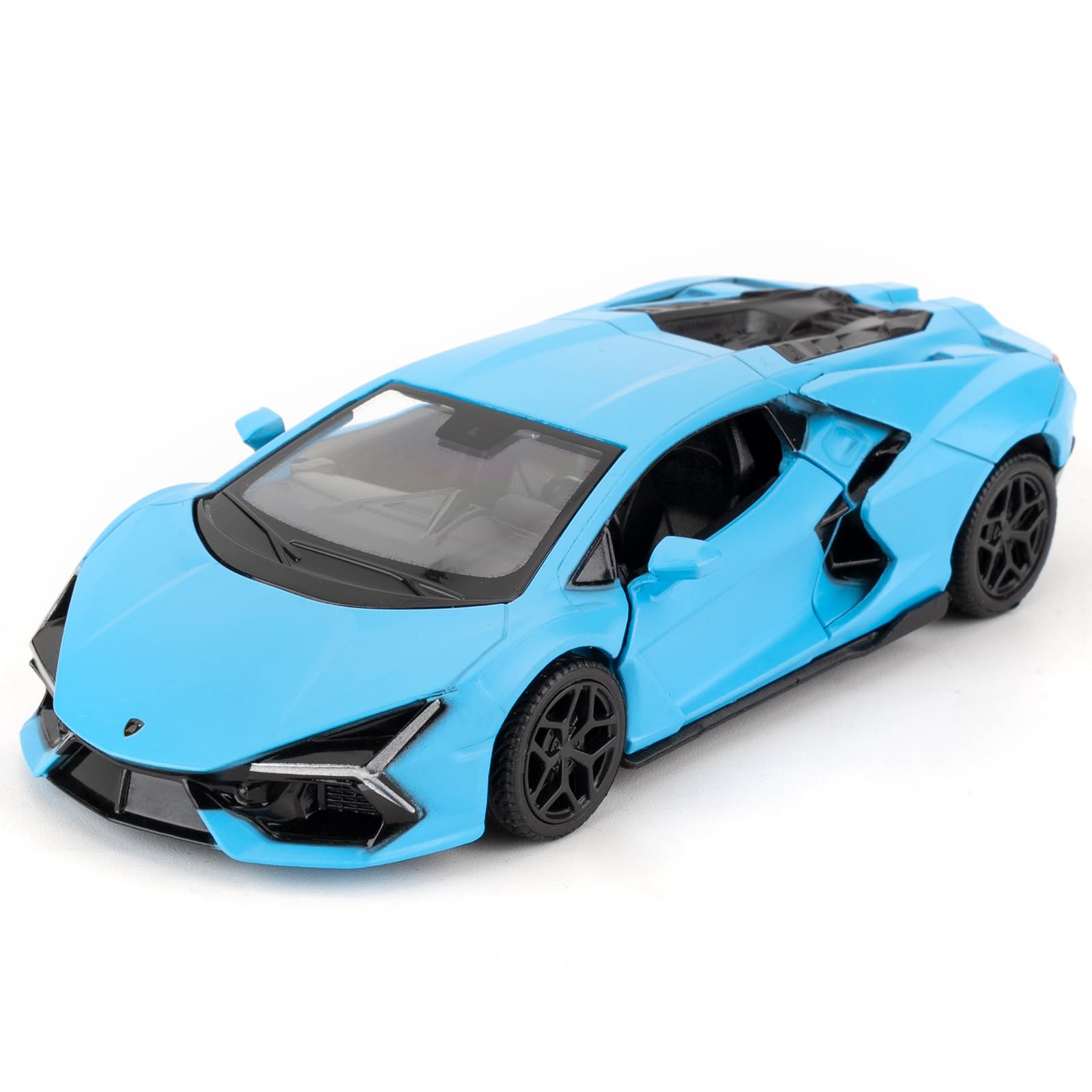 1/36 Lamborghini Reventon Toy Car, Model Car with Pull Back Function, Model Toys with Open Door, Suitable for Collection and Gift for Kids Toys Blue