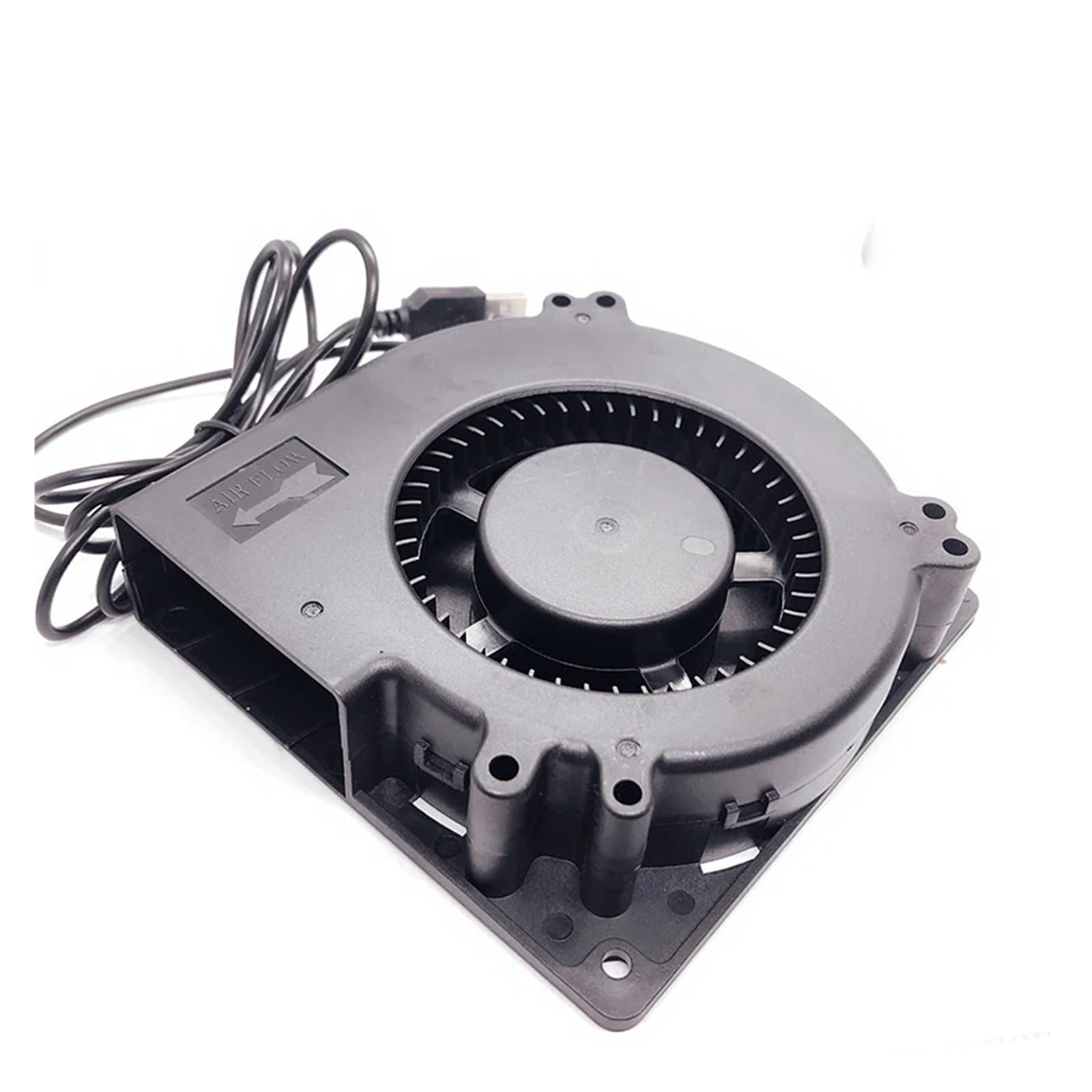 Genérico Ventilador USB Turbo 120x32mm, 5V, Doble Rodamiento De Bolas