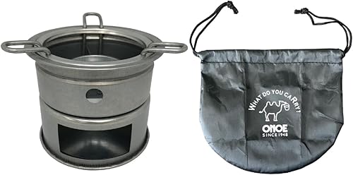 Onoe MK-125 Mini Kamado, fácil de disfrutar cocinando, fabricado en Japón, combustible sólido, leña, utilización de combustible sólido, estufa de