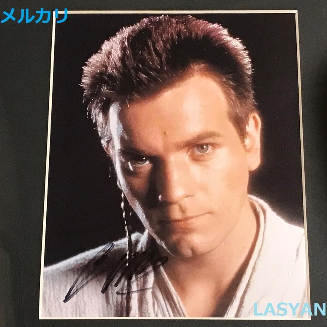 [限定] ユアン・マクレガー 直筆サイン入り オートグラフ 額装 ■SW EP1 Amazon.co.jp: 限定 ユアンマクレガー 直筆サイン入り オート